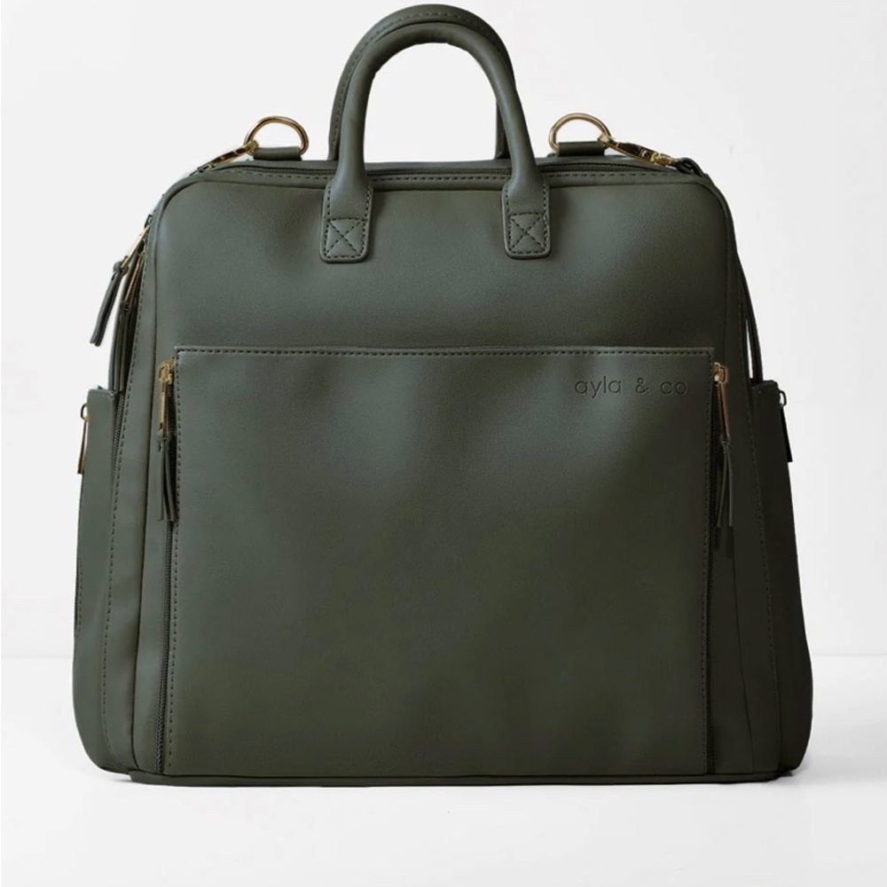 Ayla & Co Diaper/Travel Bag Full size Green